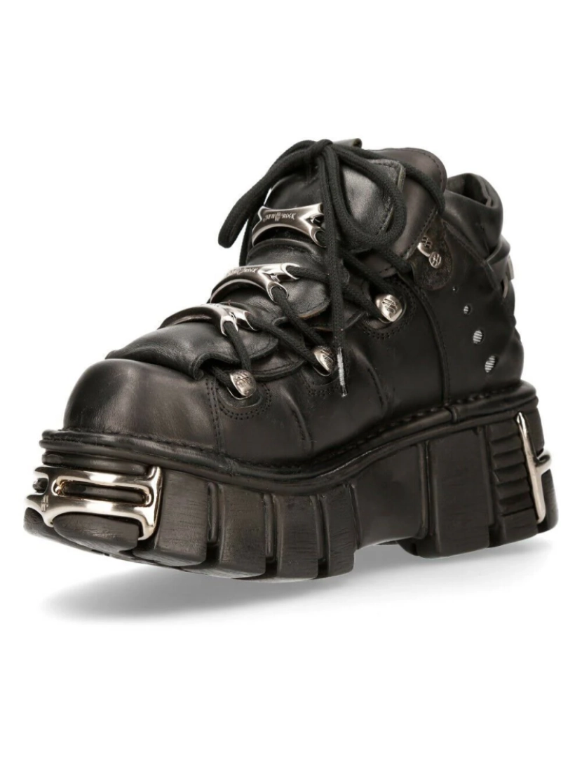 imagem de Botas Góticas Pretas New Rock-106-S15