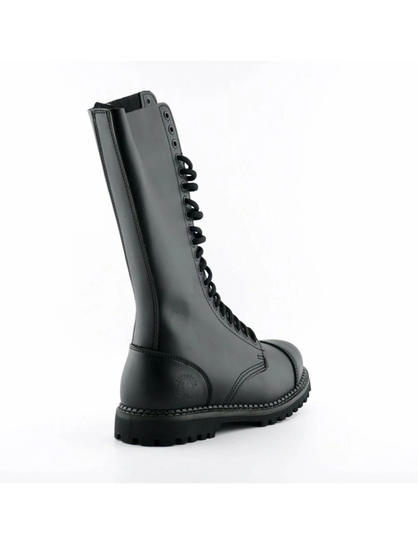 imagem de Grinders Botas militares unissex pretas punk-King CS6