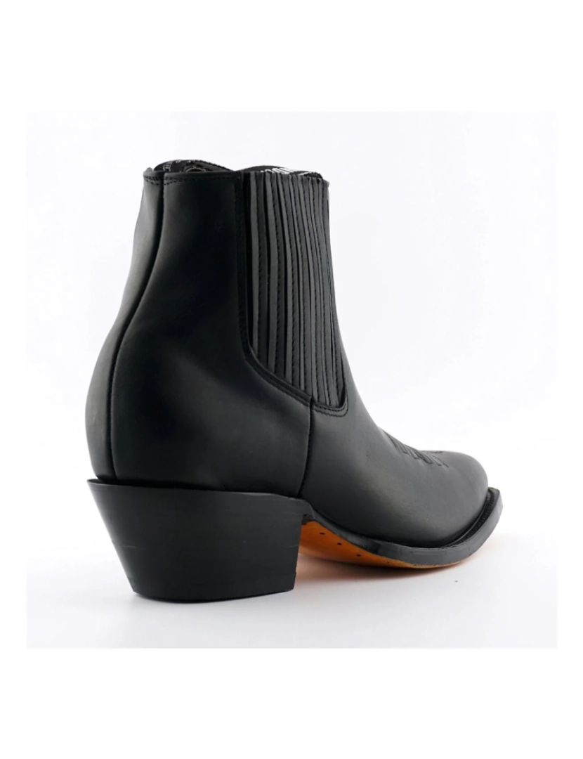 imagem de Botas de tornozelo unissex pretas ocidentais Grinders - Maverick6