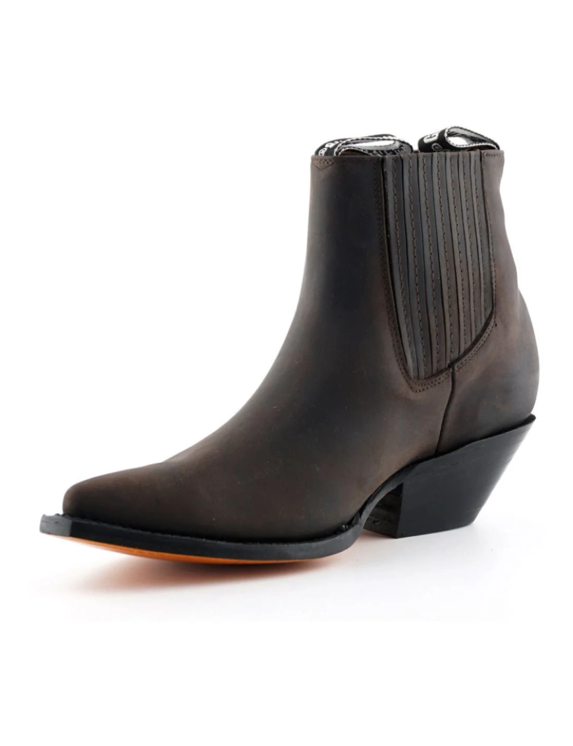 imagem de Botas Grinders Unissex Marrom Western Chelsea - Mustang3