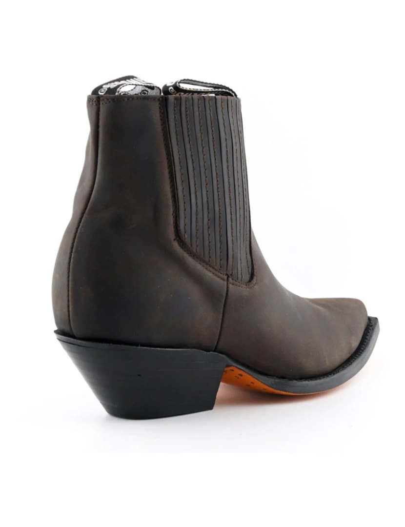 imagem de Botas Grinders Unissex Marrom Western Chelsea - Mustang5