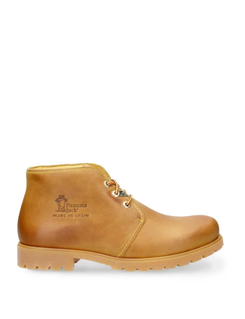 Panama Jack - Bota masculina Panama Jack C1 bronzeada à prova d'água Havana Joe com cadarço Chukka