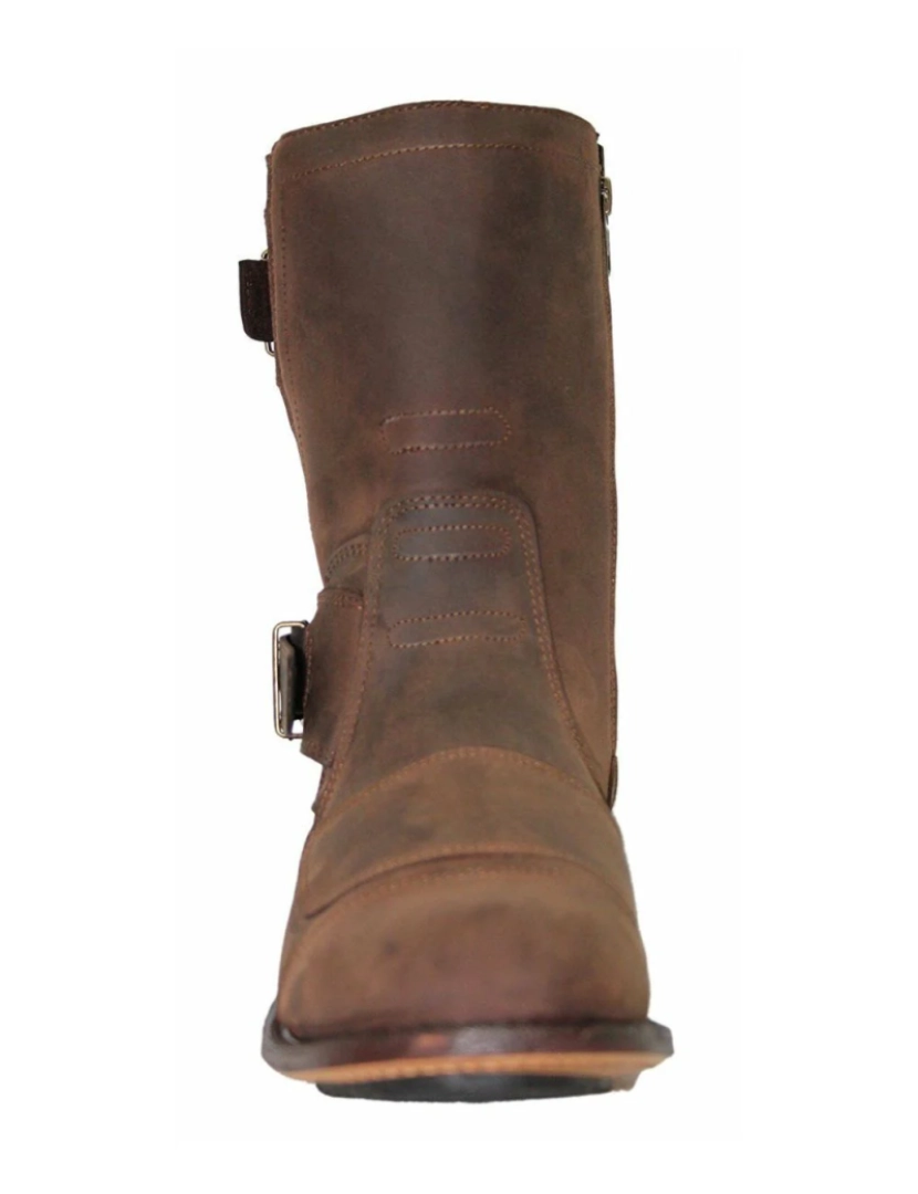 imagem de Botas de cowboy masculinas de couro preto Grinders - Route 663