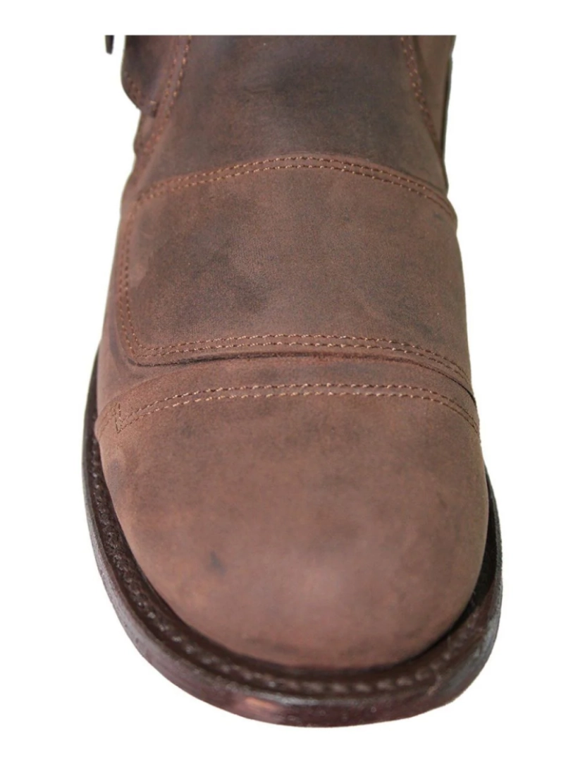 imagem de Botas de cowboy masculinas de couro preto Grinders - Route 665