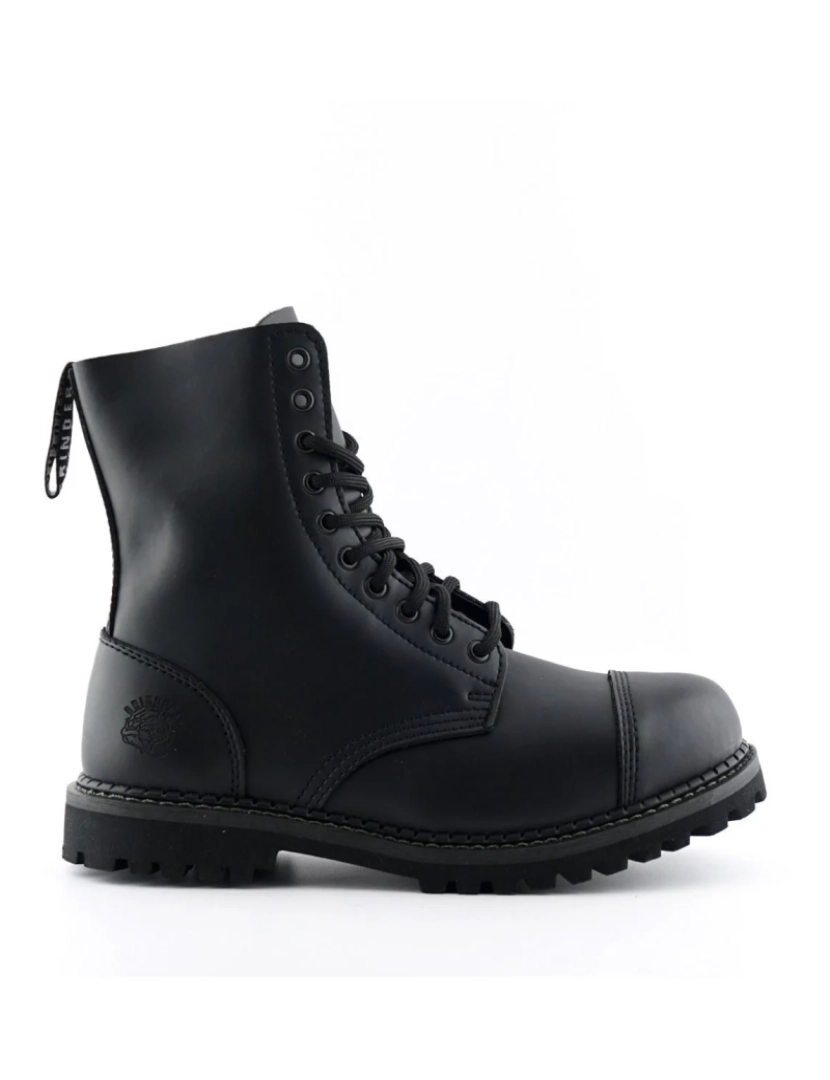 imagem de Grinders Stag CS Preto Unissex Segurança Biqueira de Aço Botas Militares Punk1