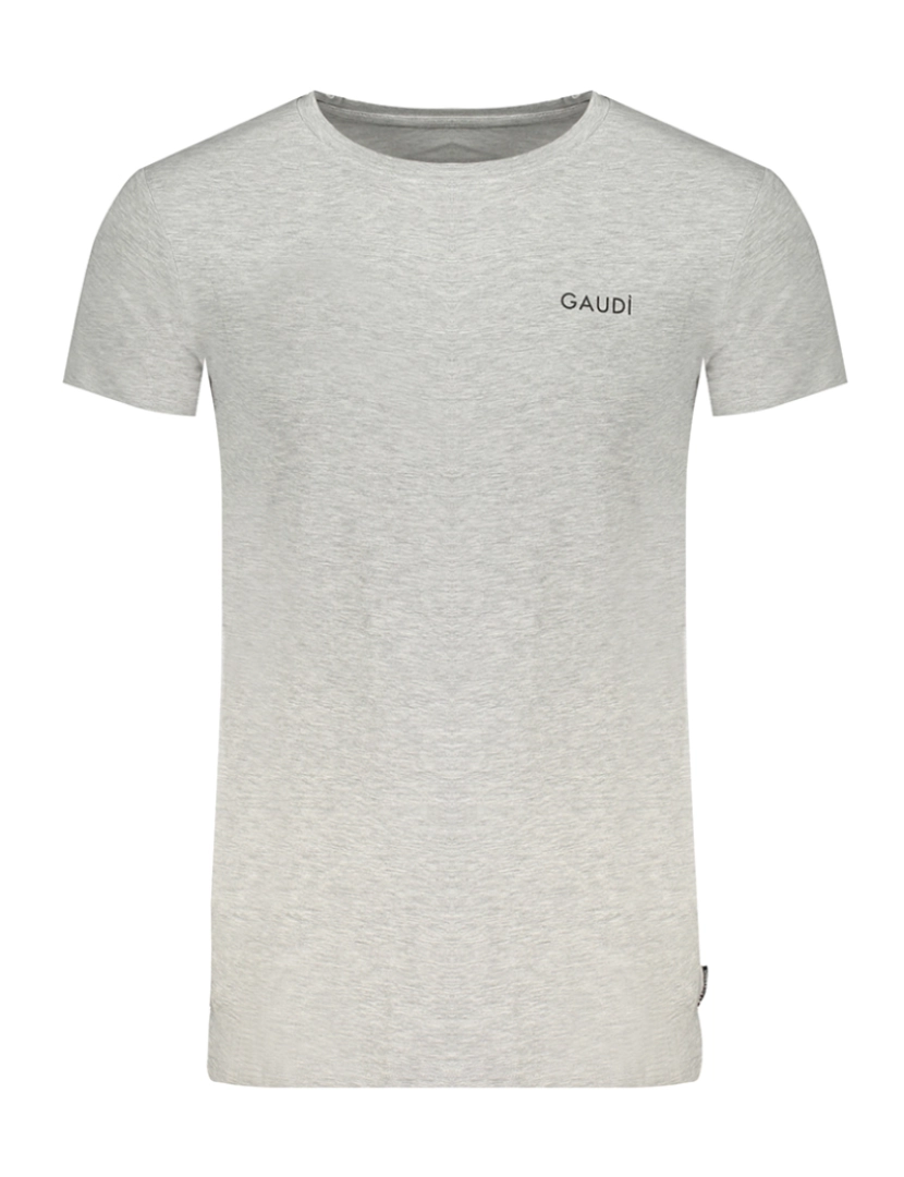Gaudì - T-Shirt Homem  cinzento