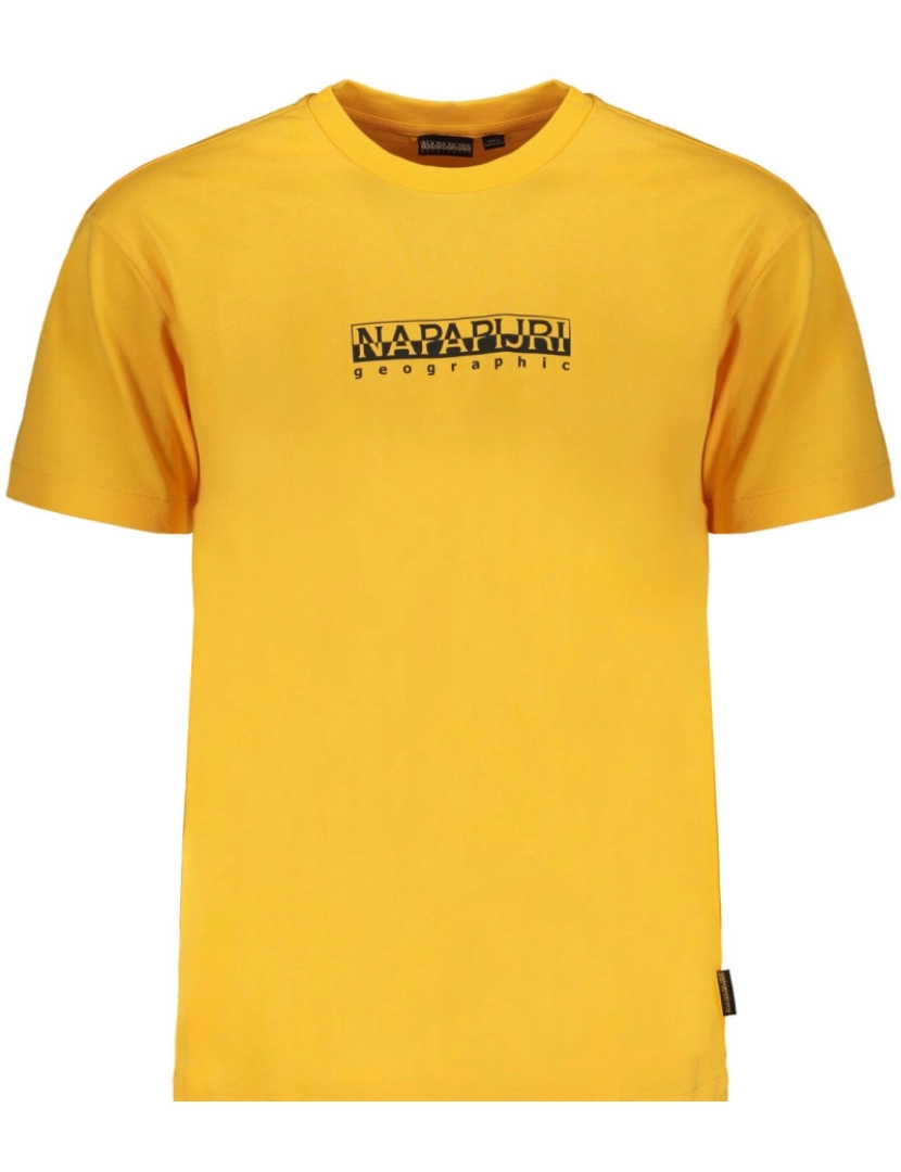 Napapijri - T-Shirt Homem laranja