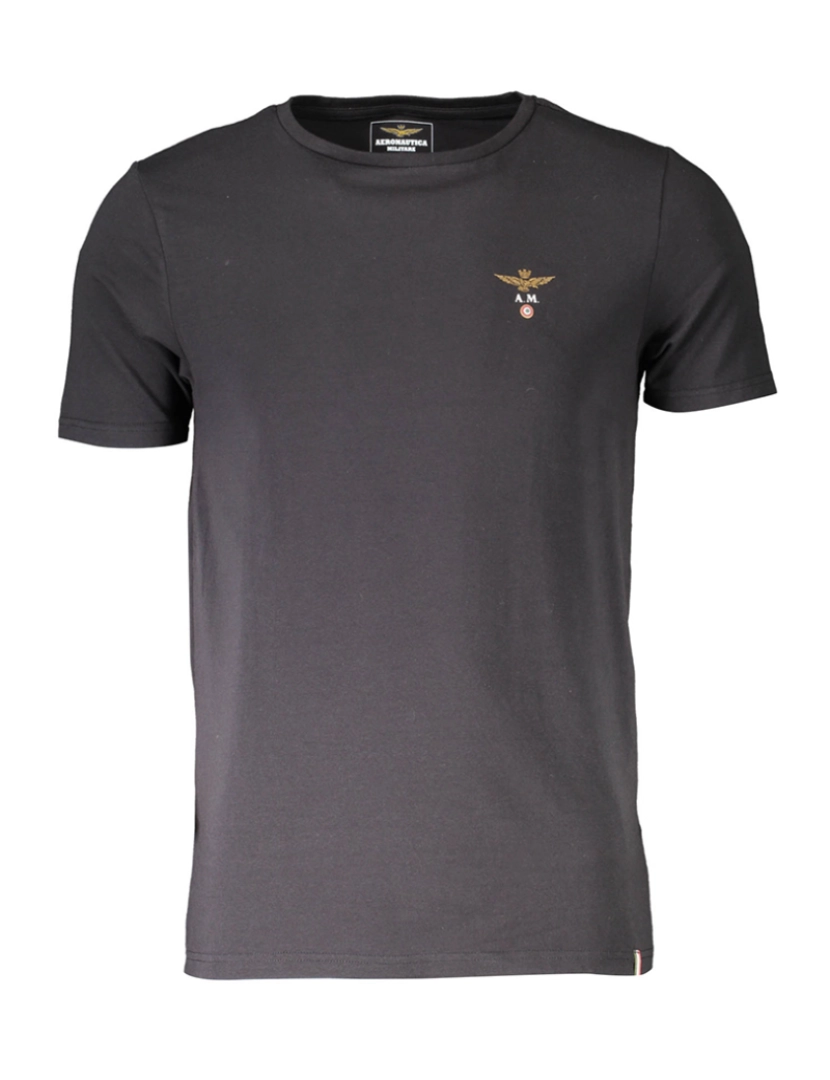 Aeronautica Militare - T-Shirt  Homem Preto