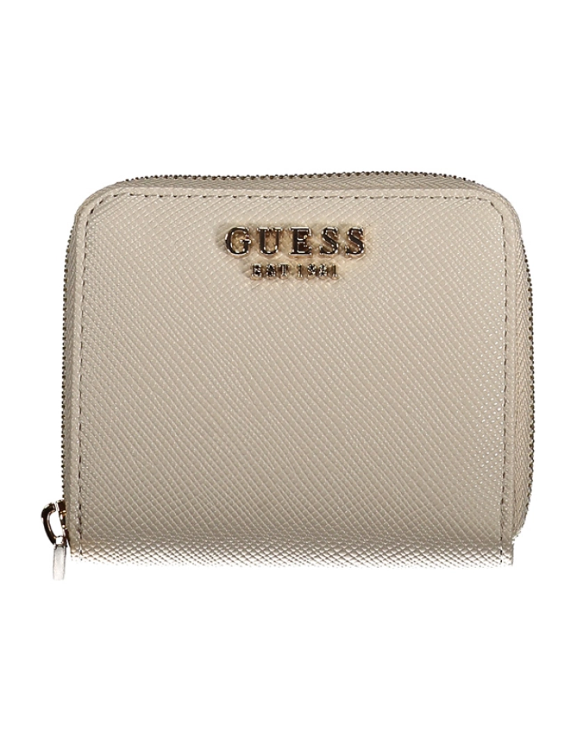 Guess Jeans - Carteira De Mulher Guess Jeans Bege