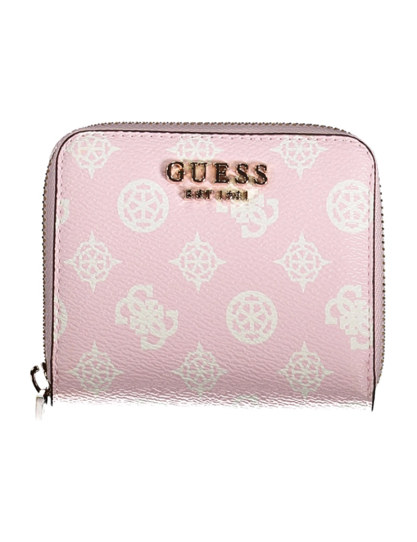 Guess Jeans - Carteira De Mulher Guess Jeans Rosa