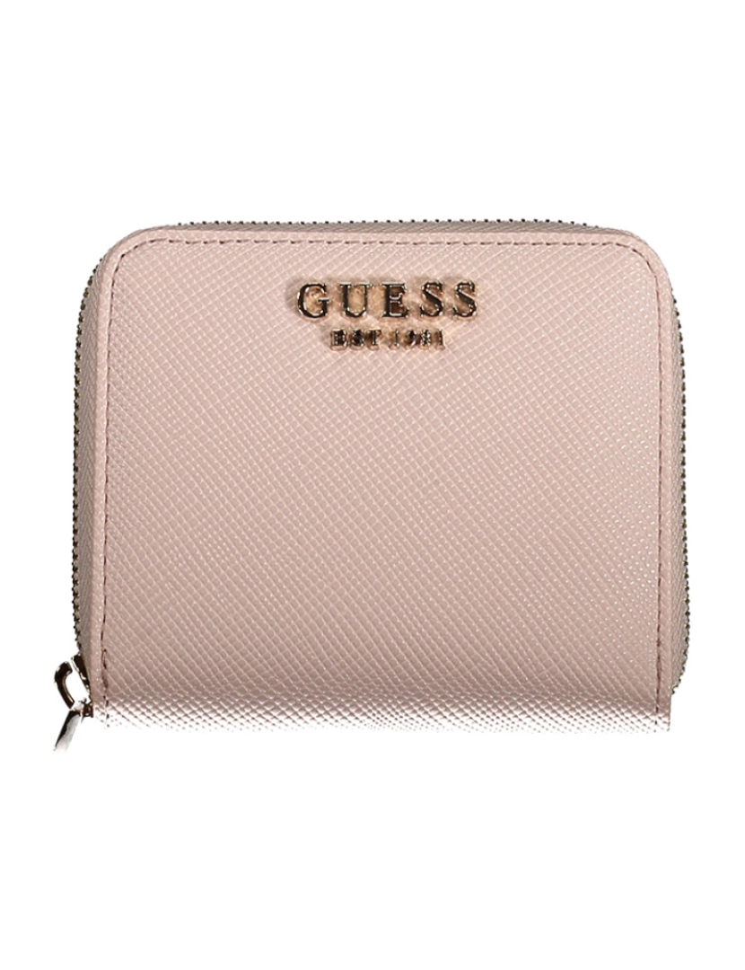 Guess Jeans - Carteira De Mulher Guess Jeans Rosa