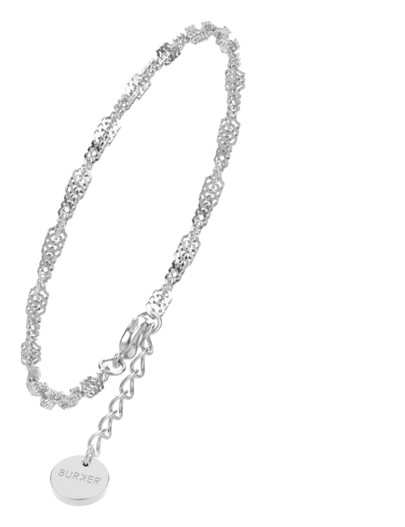 Burker - Pulseira feminina Emma Silver