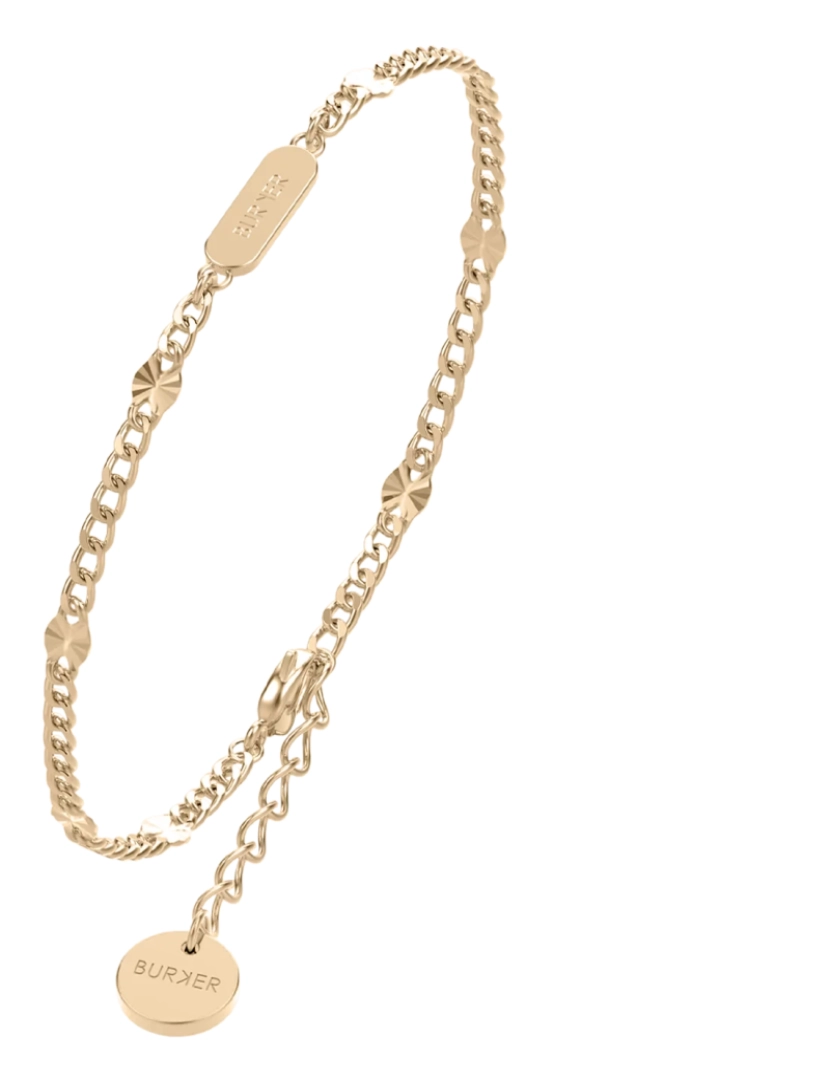 Burker - Pulseira feminina Rosie Gold