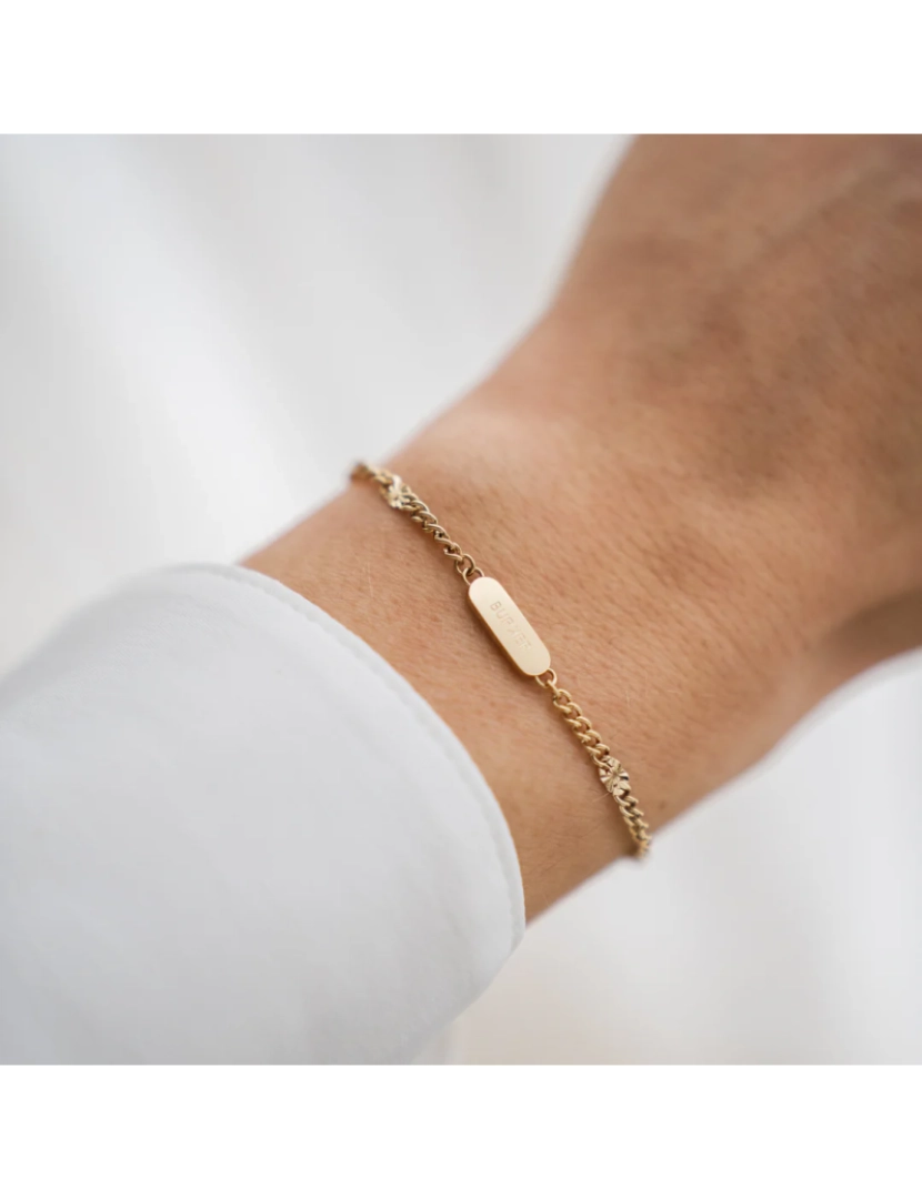 imagem de Pulseira feminina Rosie Gold3