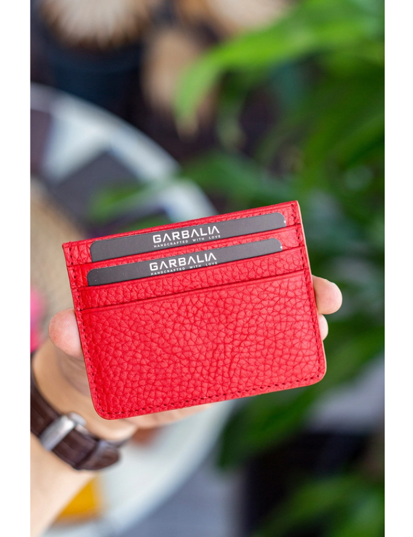 Garbalia - Card Holder Unissexo Vermelho