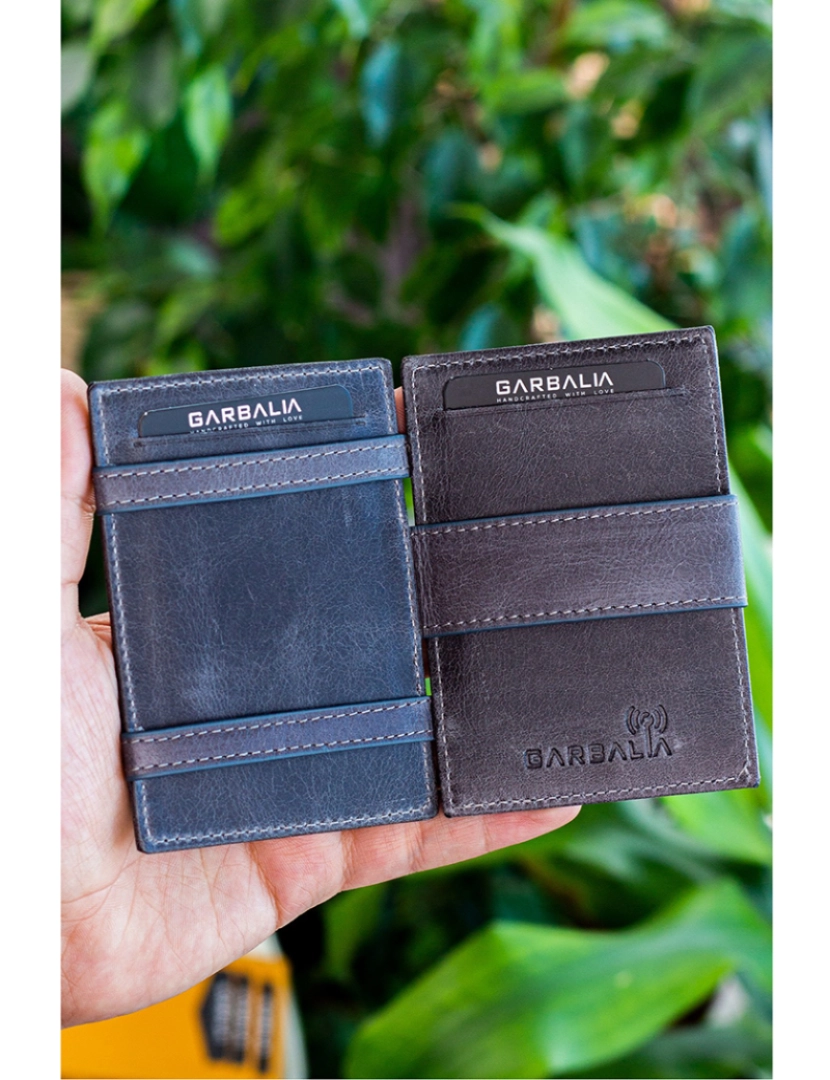 Garbalia - Card Holder Unissexo Cinza