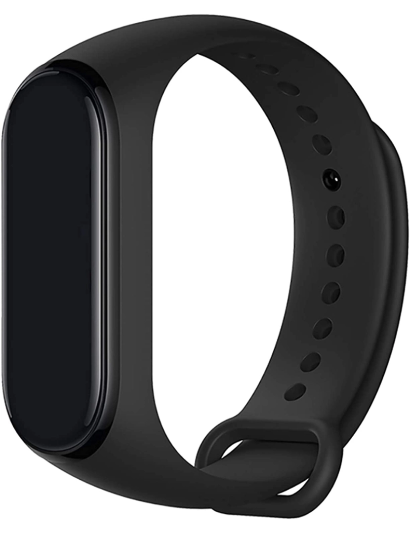 imagem de Pulseira Xiaomi Mi Band 3/4 silicone preta6