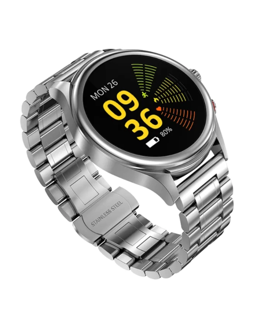 OEM - Smartwatch MW   Prateado