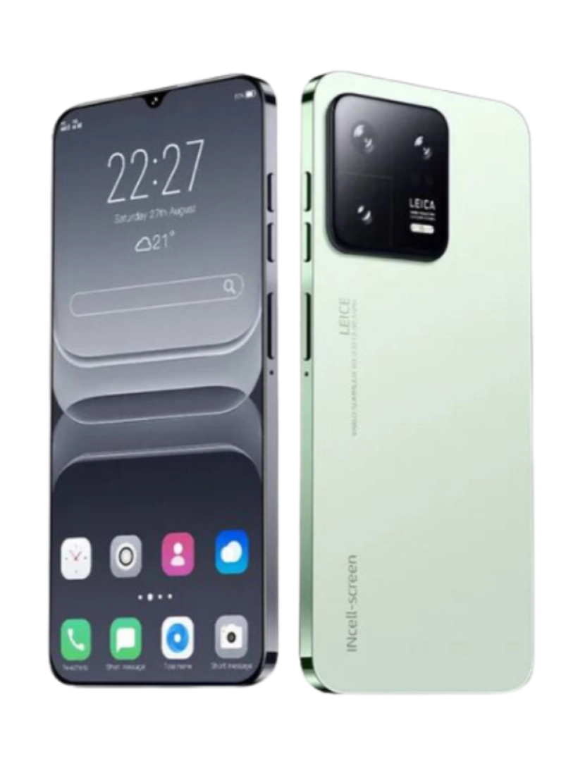 OEM - Smartphone T7 Pro   Verde