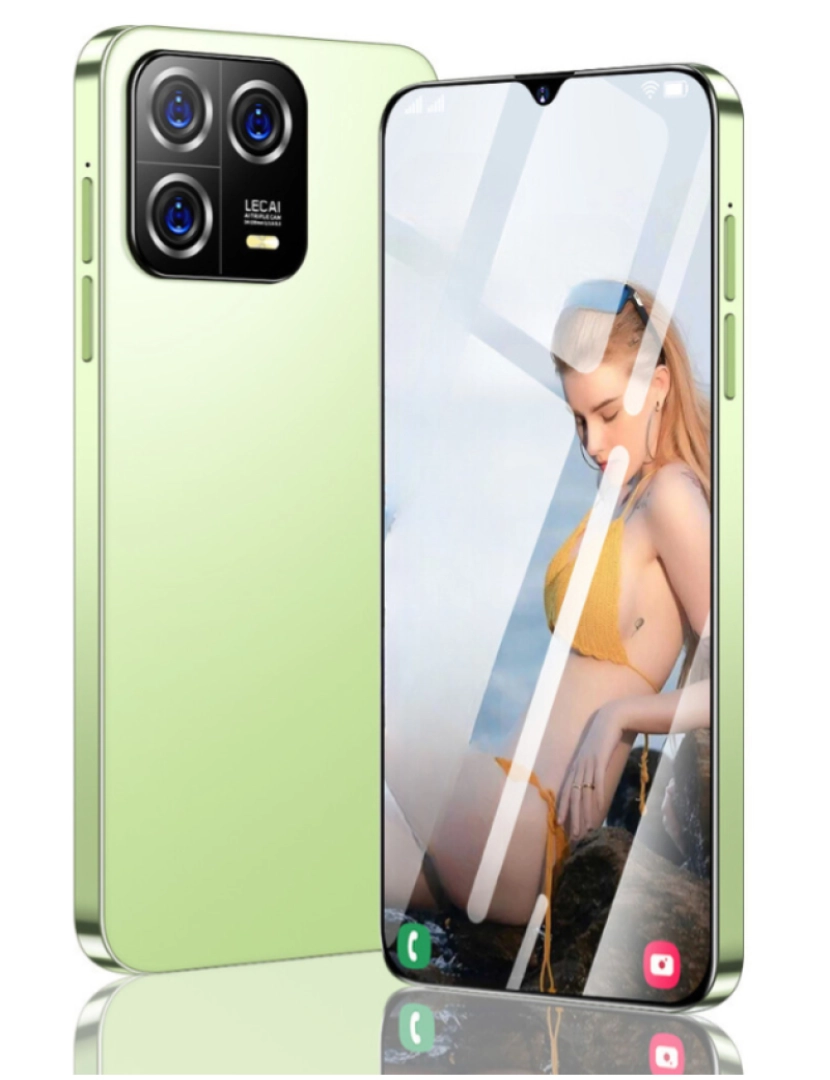 OEM - Smartphone T7   Verde