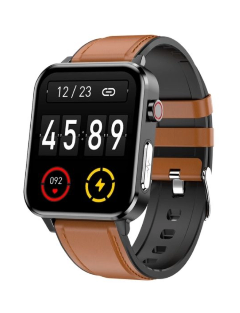 OEM - Smartwatch E86   Castanho