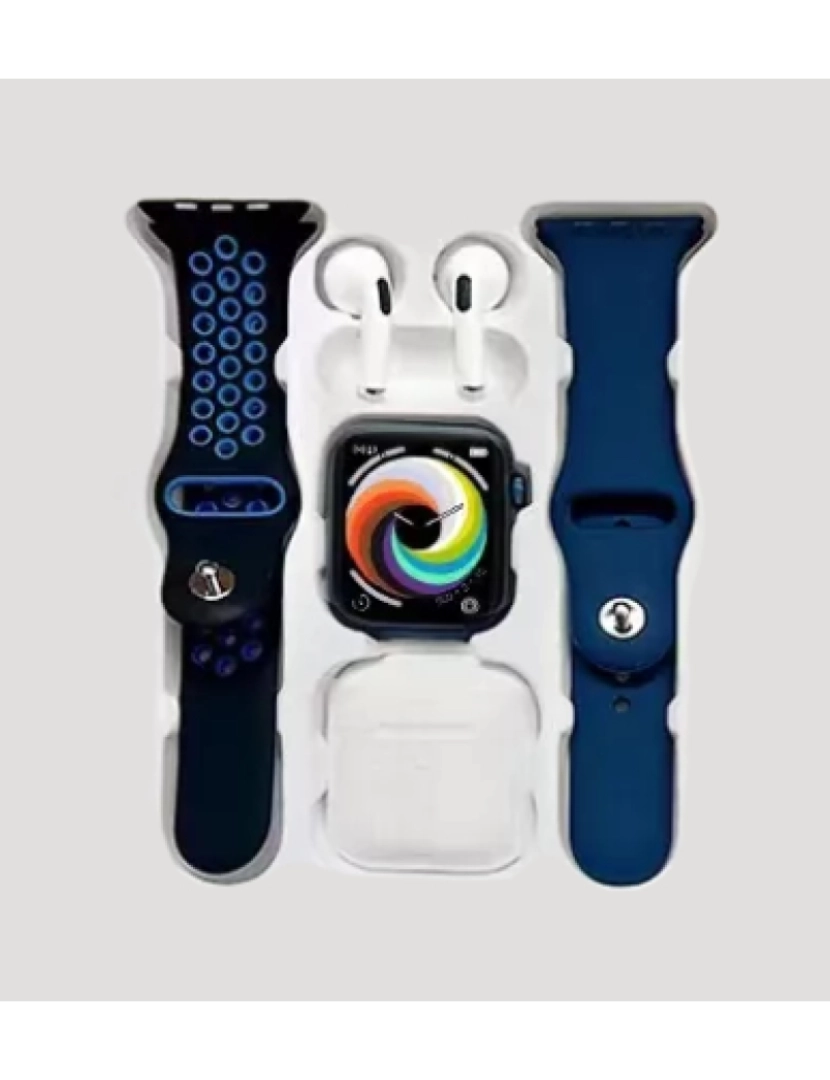 imagem de Pack Smartwatch T55 Pro Max   Azul1