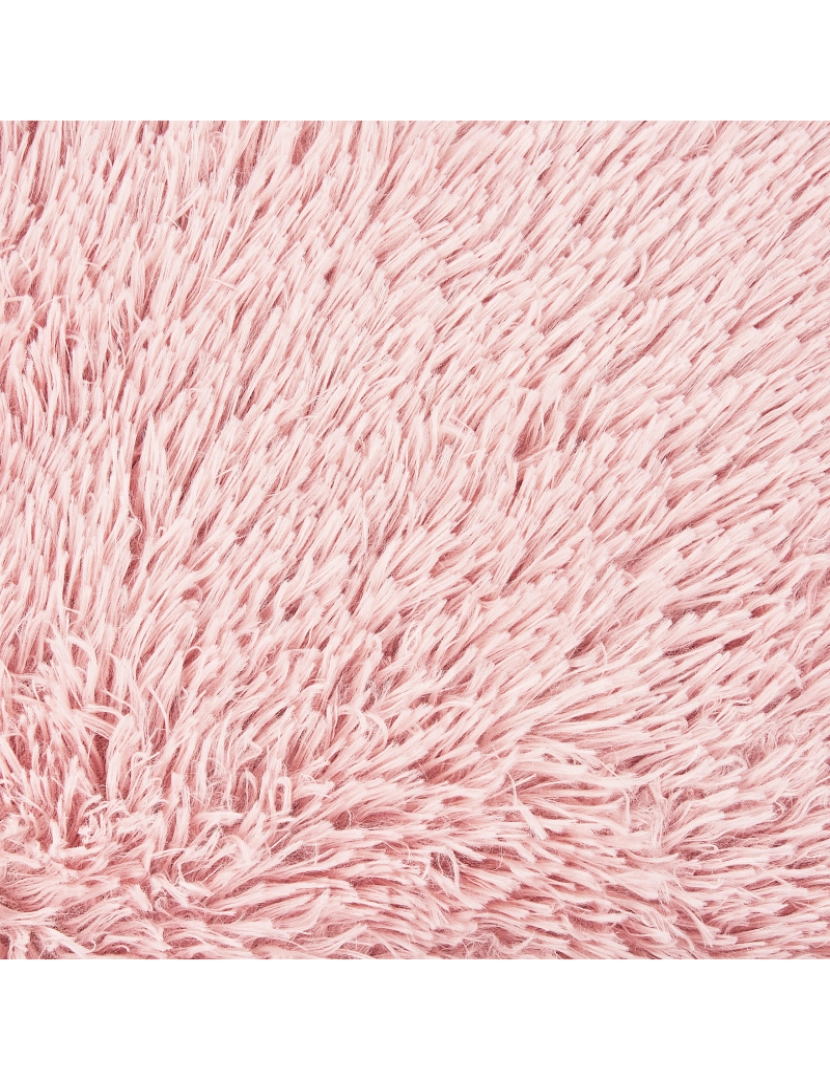 imagem de Cama para animal em pele sintética rosa ⌀ 80 cm KULU5