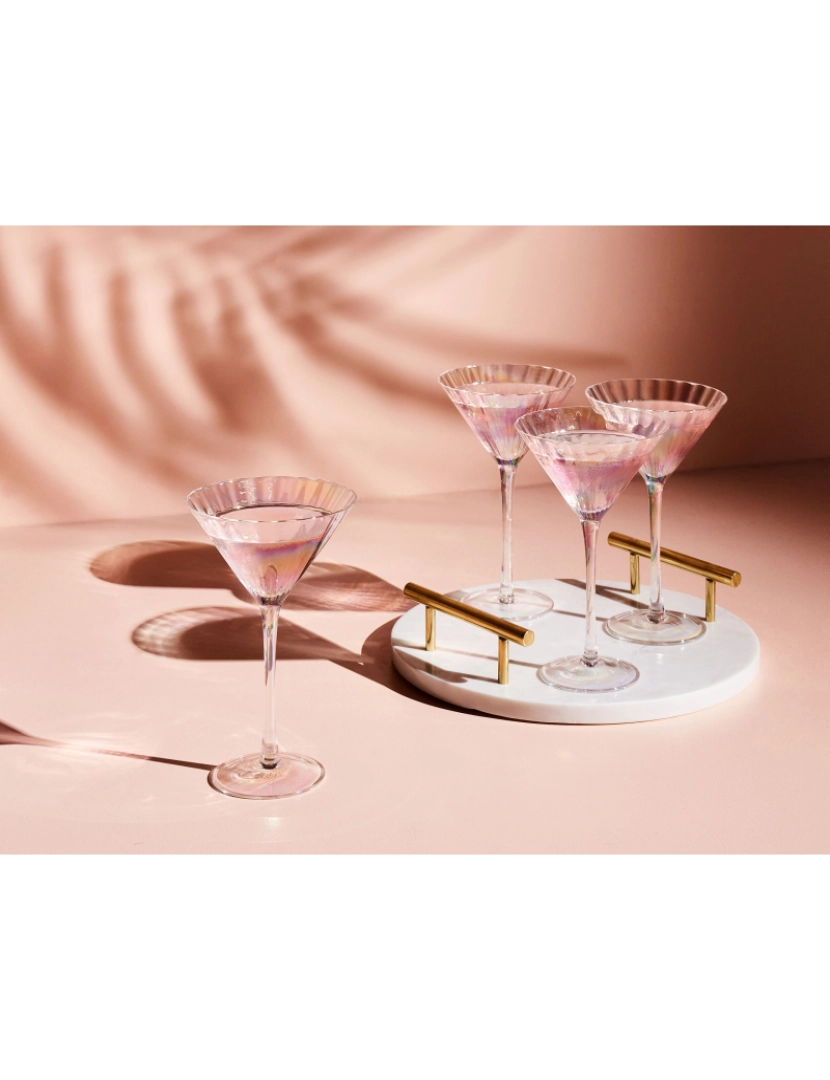 Beliani - Copos Martini MORGANITE