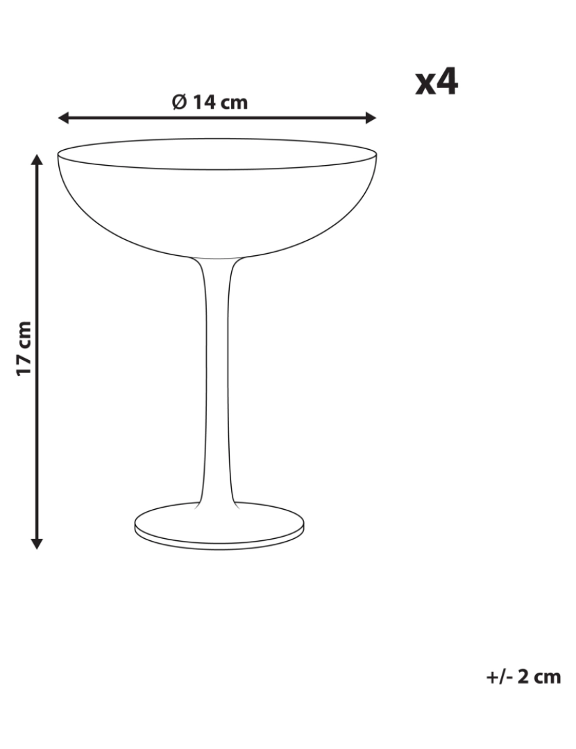 imagem de Copos Martini DIOPSIDE2