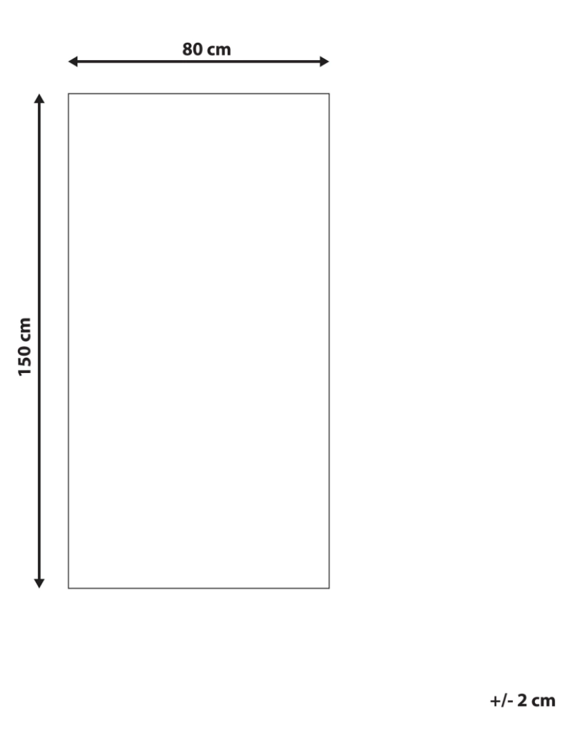 imagem de Tapete cinzento claro 80 x 150 cm EVREN3