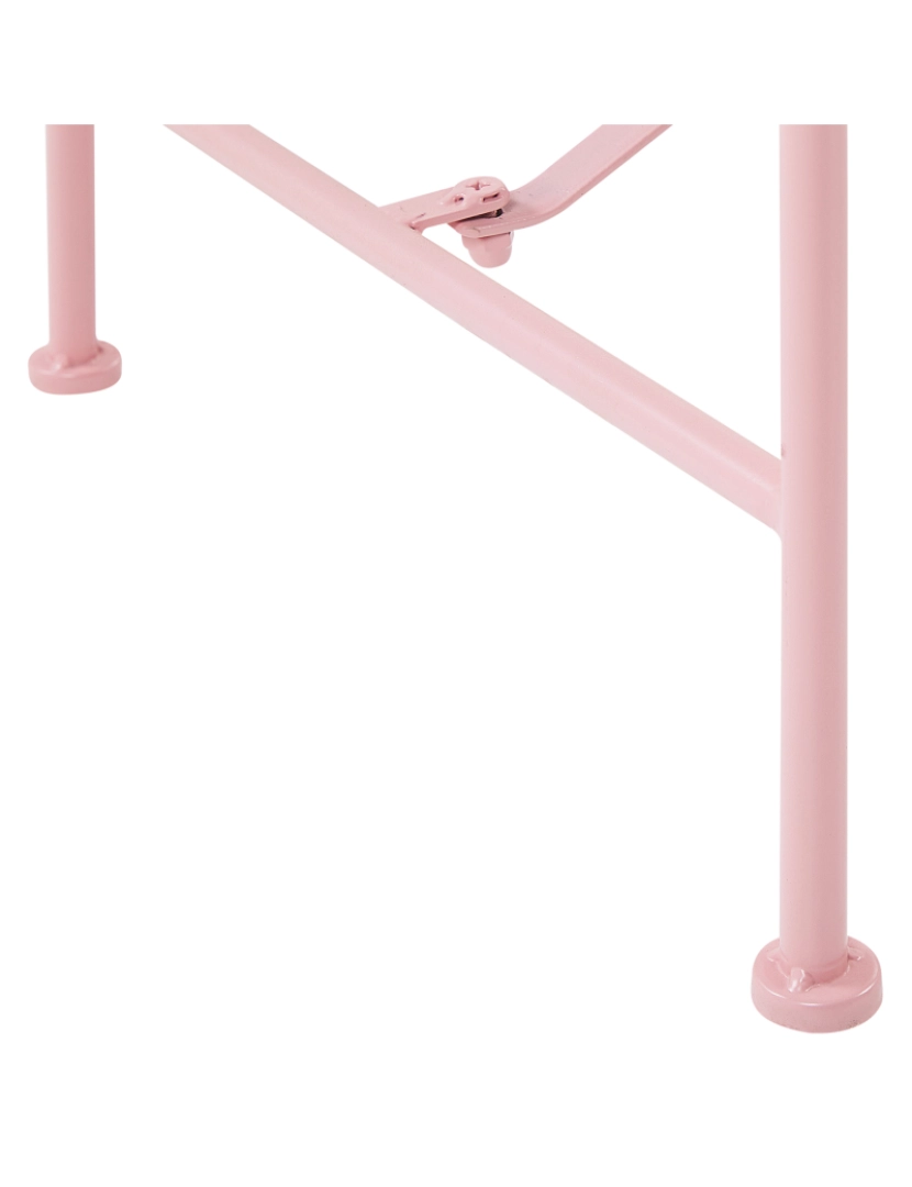 imagem de Banco Metal 125 cm Rosa CAVINIA7