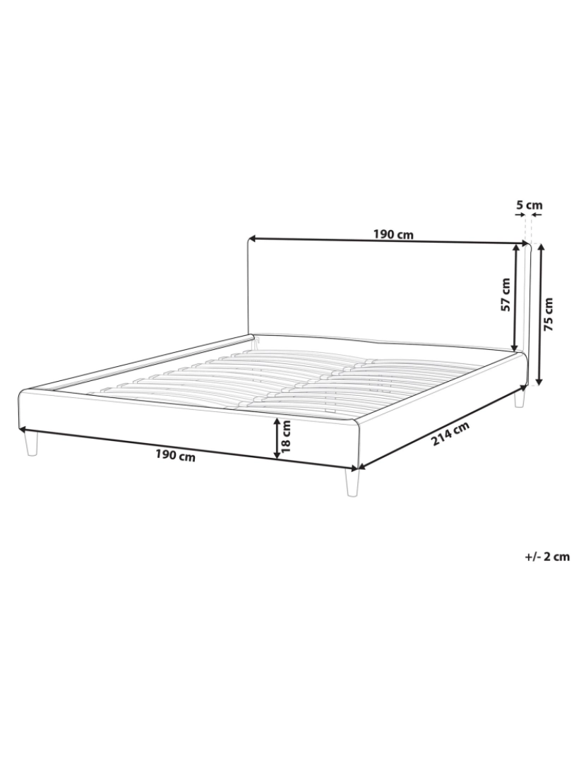 imagem de Capa de estrutura de cama Tamanhos Diversos2