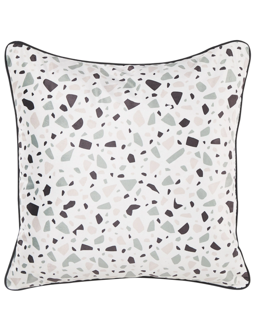 imagem de Conjunto de 2 almofadas Veludo Branco LAVENDER 45 x 45 cm4