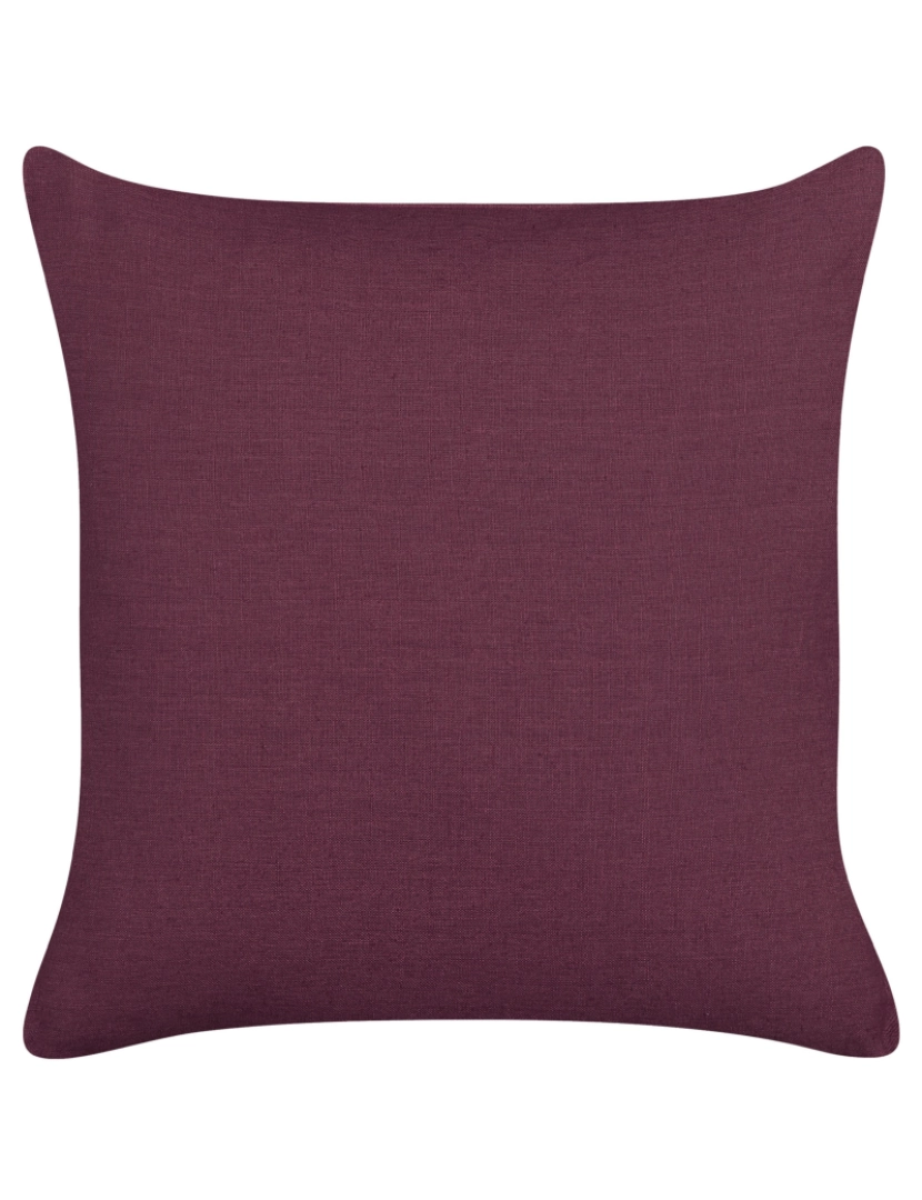 imagem de Conjunto de 2 almofadas Roxo SAGINA 45 x 45 cm4