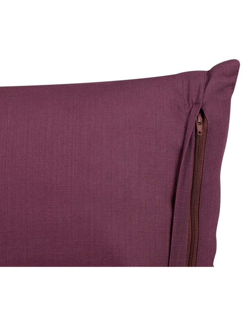 imagem de Conjunto de 2 almofadas Roxo SAGINA 45 x 45 cm6