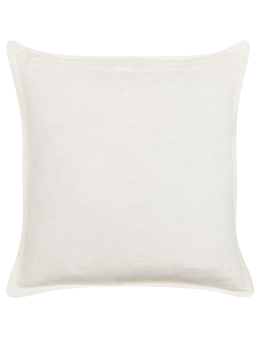 imagem de Conjunto de 2 almofadas Branco creme SUBULATA 45 x 45 cm5