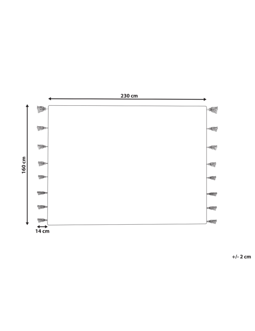 imagem de Tapete infantil em algodão branco e rosa 160 x 230 cm CAVUS3