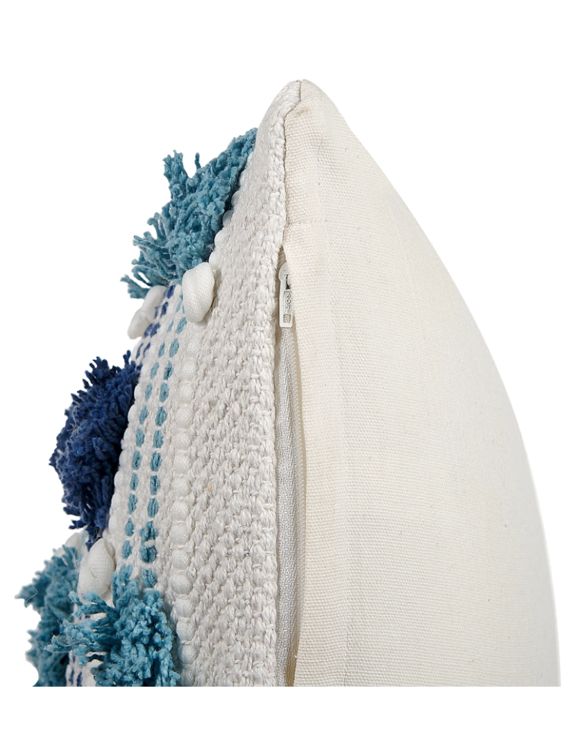 imagem de Conjunto de 2 almofadas Algodão Azul DATURA 45 x 45 cm6