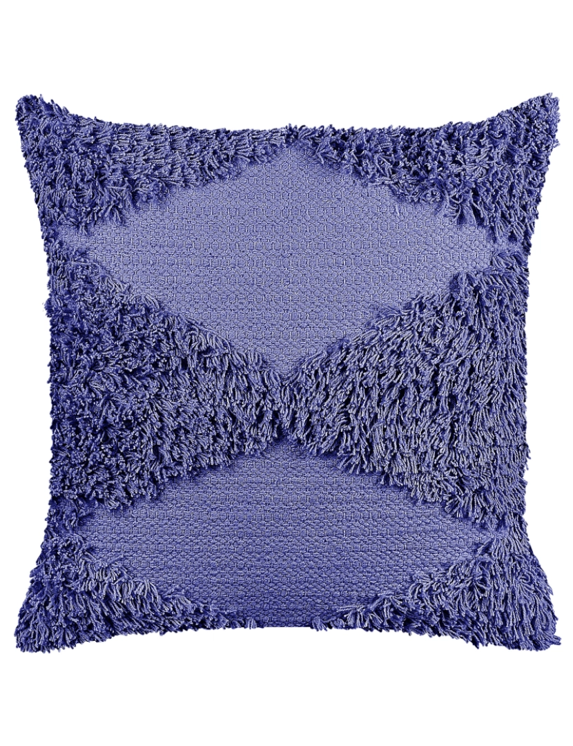 imagem de Conjunto de 2 almofadas Tufado Algodão Violeta RHOEO 45 x 45 cm4