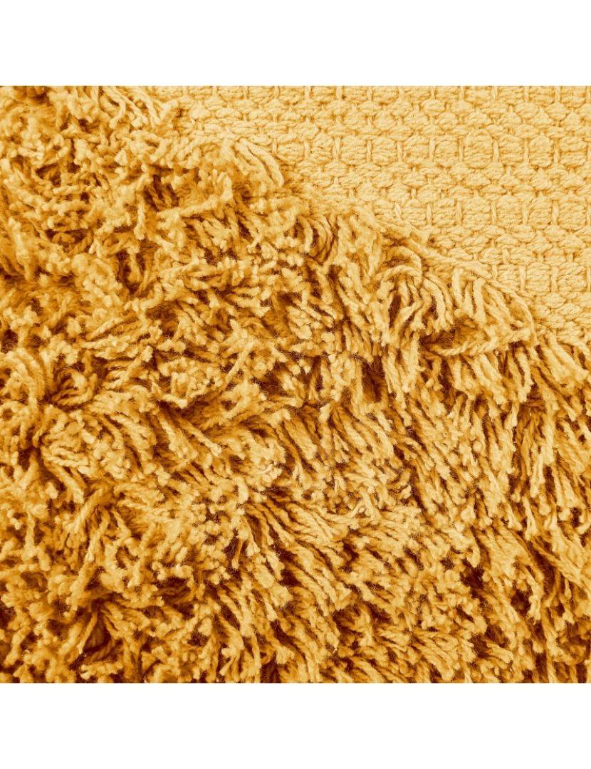 imagem de Conjunto de 2 almofadas Tufado Algodão Amarelo RHOEO 45 x 45 cm7