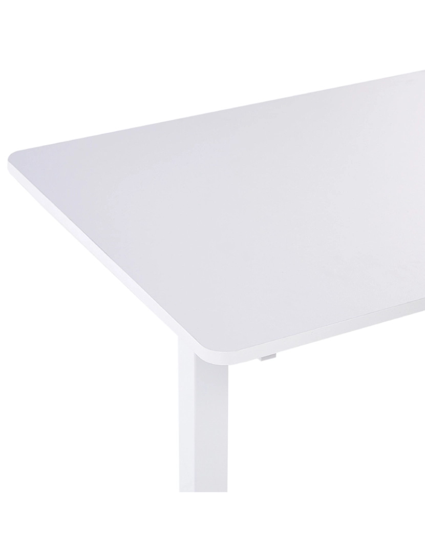 imagem de Secretária elevatória electricamente Elétrico 120 x 60 cm Branco GRIFTON5