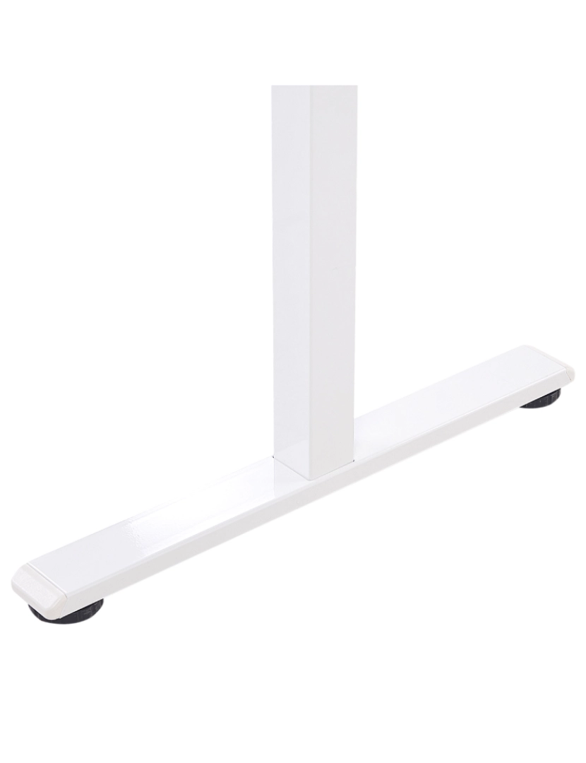 imagem de Secretária elevatória electricamente Elétrico 120 x 60 cm Branco GRIFTON7