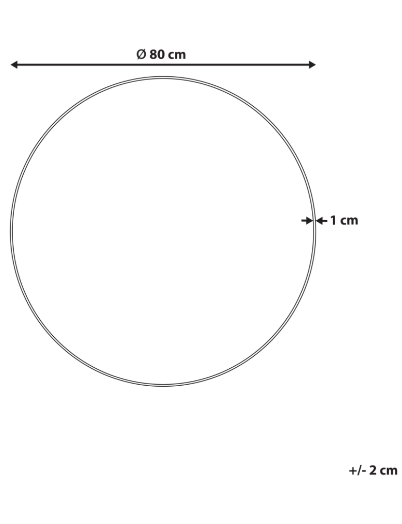 imagem de Espelho 80 cm Prateado ANNEMASSE3