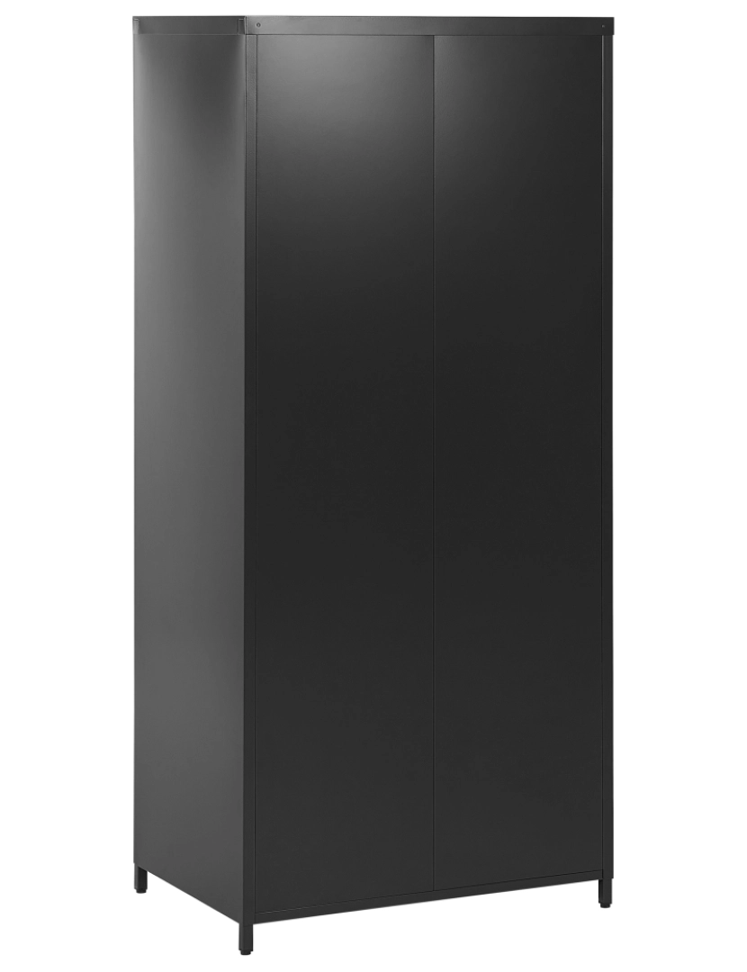 imagem de Armário de metal preto com 2 portas 171 cm VARNA5