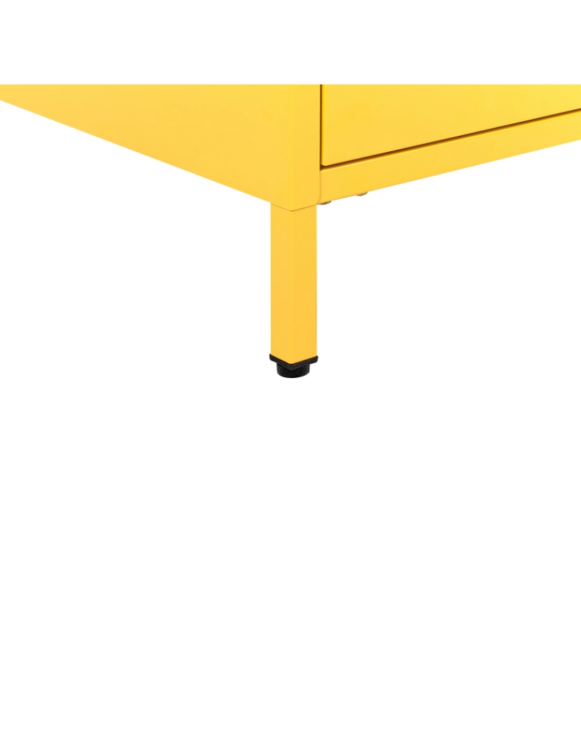 imagem de Mesa de cabeceira com 2 gavetas Amarelo MALAVI9