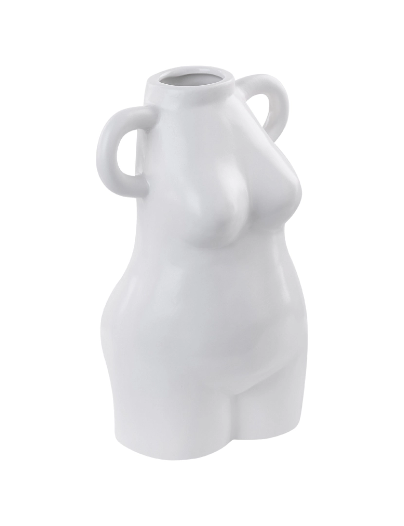 imagem de Porcelana Jarro de flores 25 cm Branco AIGIO2