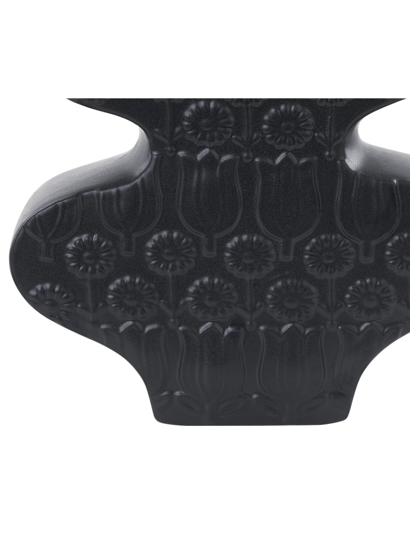 imagem de Porcelana Jarro de flores 25 cm Preto ARGOS6