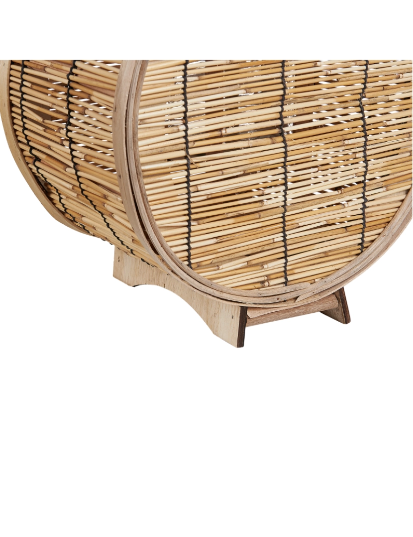 imagem de Lanterna de rattan cor natural 30 cm BISTAL6