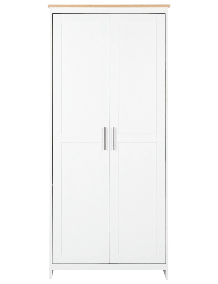 imagem de Roupeiro com 2 portas branco 180 cm SELLIN4