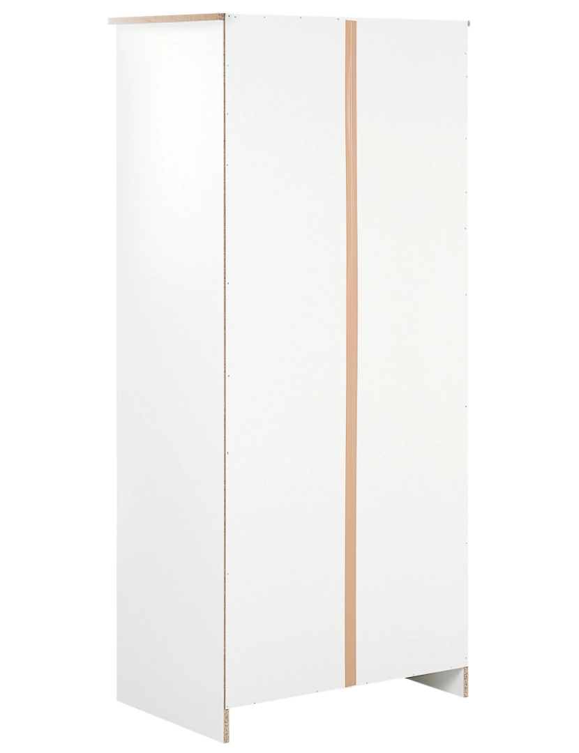 imagem de Roupeiro com 2 portas branco 180 cm SELLIN6